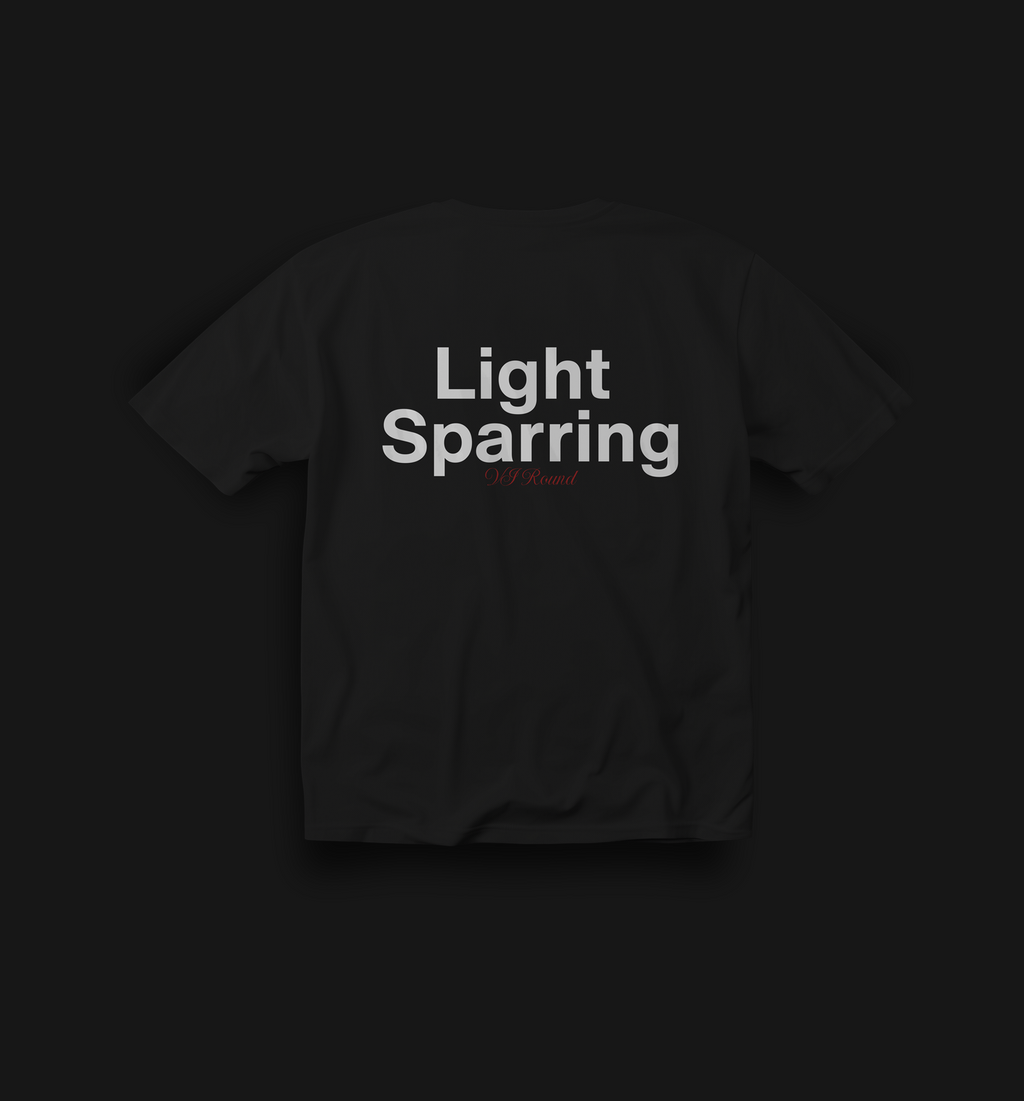Light Sparring Black Tee