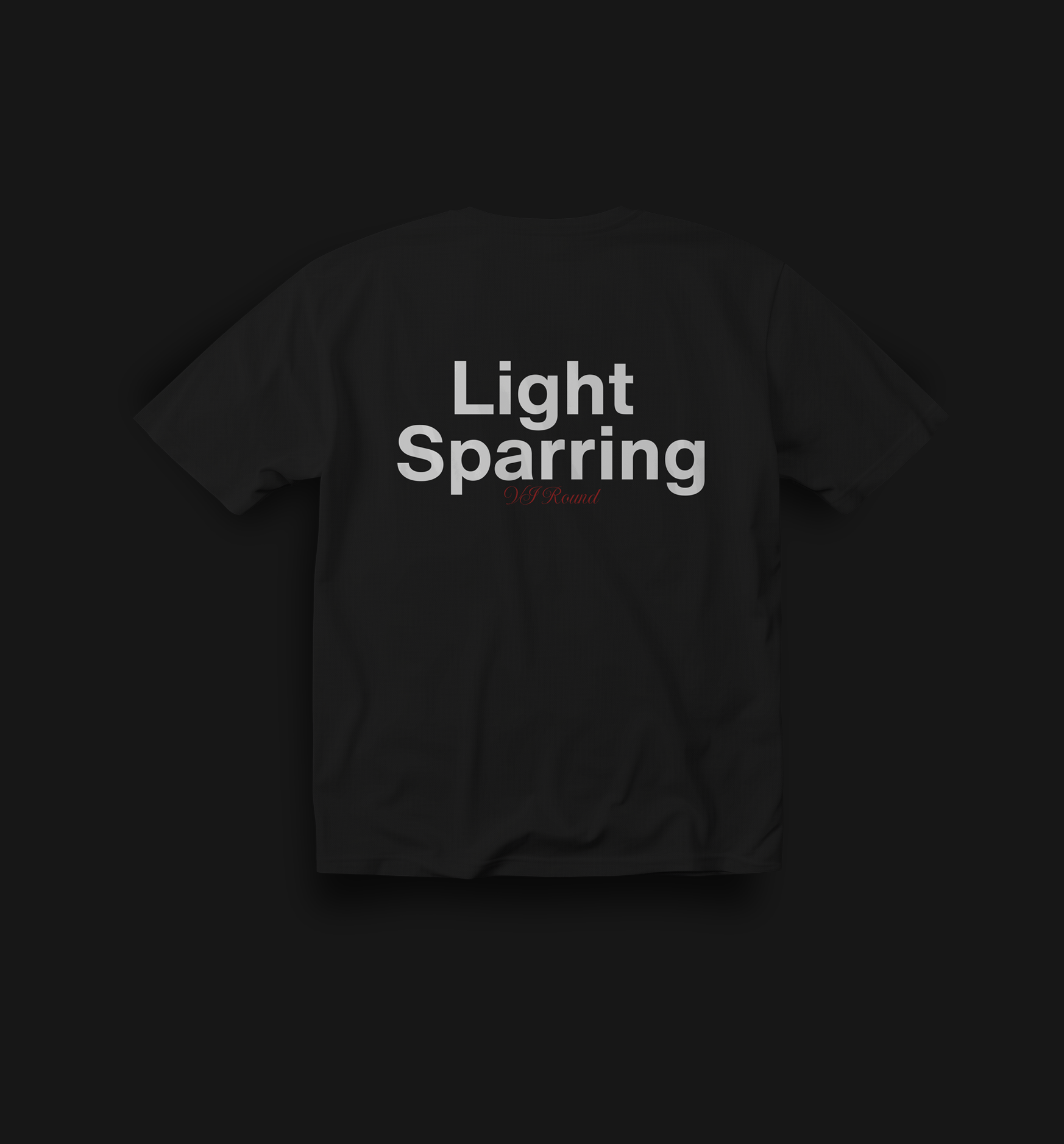 Light Sparring Black Tee